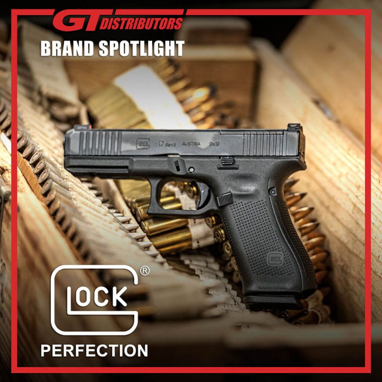 GT Distributors social media example for their brand spotlight for Glock